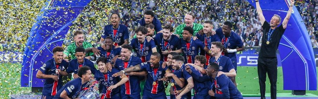 恩里克“疯了”！巴黎5-0国米首夺欧冠，他为这球狂奔半场！