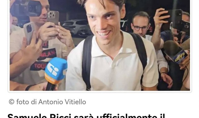 意甲媒体透露：若贾沙里加盟，米兰中场除穆萨、本4和阿德利确定离开外，还有一人要离开