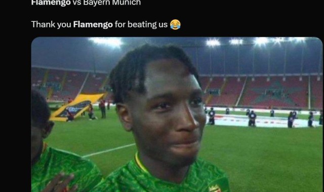 切尔西球迷感谢弗拉门戈战胜切尔西，甚至跑到弗拉门戈官推下感谢