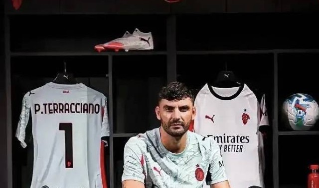 意甲：米兰门将泰拉恰诺接受采访表示，能出任米兰与乌迪内斯之战的首发门将，我很自豪