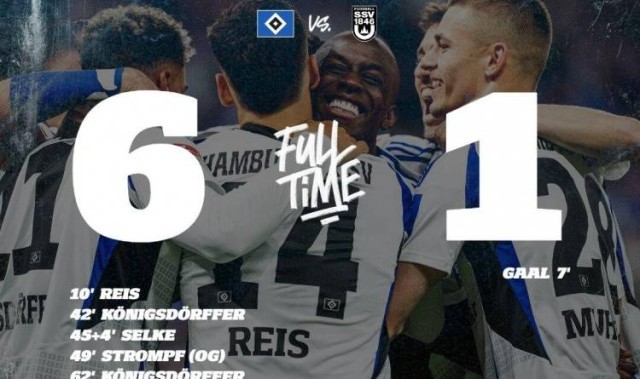 选择原谅！汉堡提前一轮升级 北大王时隔七年重返德甲