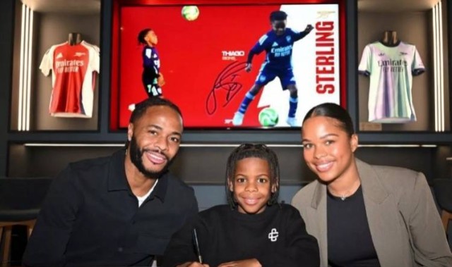 镜报：斯特林之子蒂亚戈加盟阿森纳青训营，将效力枪手U9