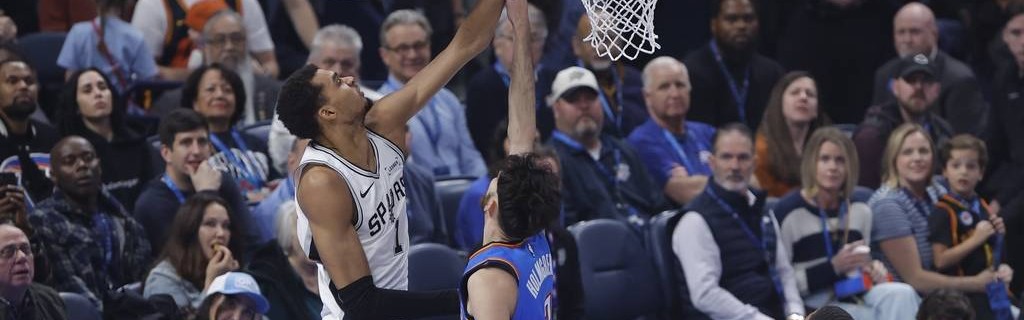 亚历山大34分文班亚马17+7 雷霆击败马刺4连胜